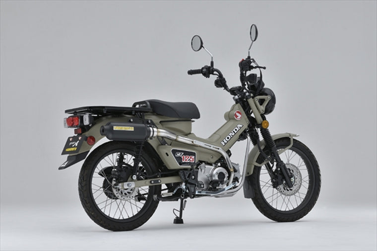 【ヤマモトレーシング】SPEC-A フルEX アルミプレス ブラック CT125 ハンターカブ110 20-(2BJ-JA55/JA55E) 10134-71APB