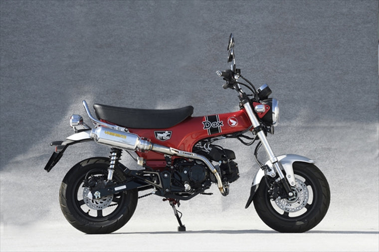 【ヤマモトレーシング】SPEC-A TI UP-TYPE プレスサイレンサー DAX125 10136-71APN