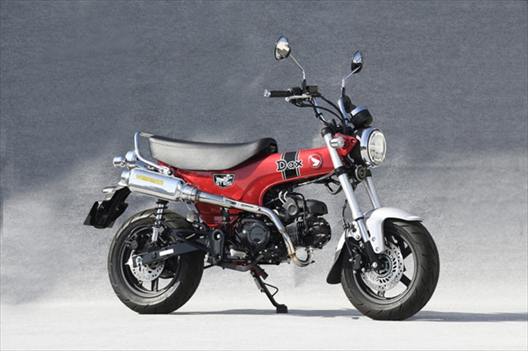 【ヤマモトレーシング】SPEC-A TI UP-TYPE プレスサイレンサー DAX125 10136-71APN