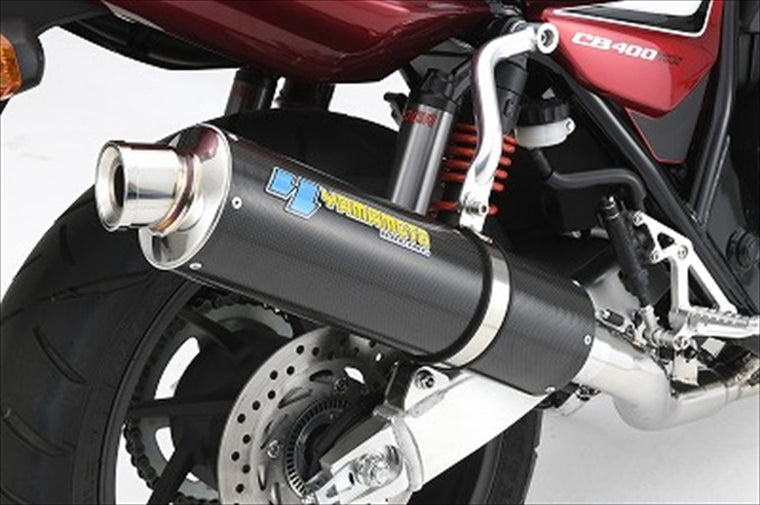 【ヤマモトレーシング】SPEC-A チタン4-1 UP カーボン CB400SF Revo 18-(2BL-NC42) 10416-11UTC