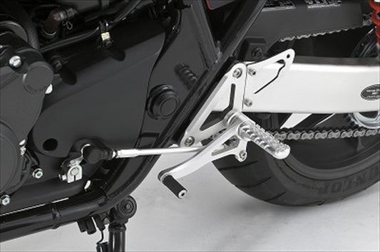 【ヤマモトレーシング】レース用バックステップ CB400SF Revo 18- シルバー 00014-06