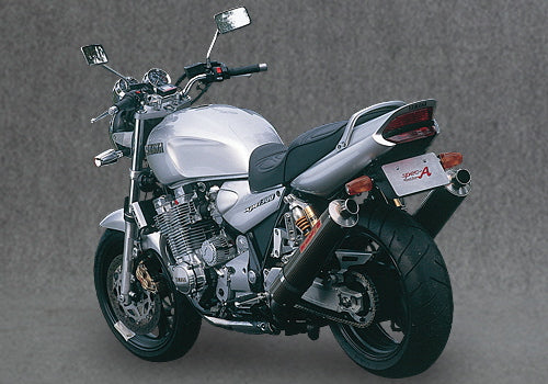 【ヤマモトレーシング】ヤマモト.R スリップオン チタンサイレンサー2ホンダシ XJR1200 1300 -99【カタログ品番：P026-3987】【メーカー品番：21200-02NTB】