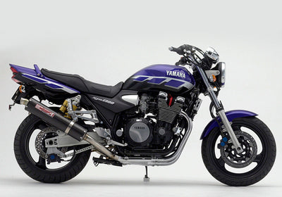 YAMAMOTOレーシング | ヤマモト.R スリップオン/カーボンサイレンサー2ホンダシ XJR1300 00- | 21300-02NCB