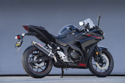 【ヤマモトレーシング】ヤマモト.R スリップオン CF YZF-R25 14-【カタログ品番：P073-0579】【メーカー品番：20254-01NCN】