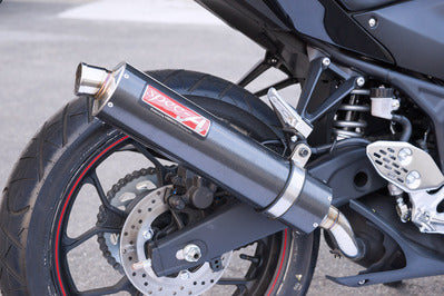 【ヤマモトレーシング】ヤマモト.R スリップオン CF YZF-R25 14-【カタログ品番：P073-0579】【メーカー品番：20254-01NCN】