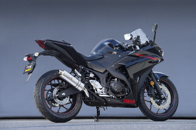 【ヤマモトレーシング】ヤマモト.R スリップオン オーバル YZF-R25 14-【カタログ品番：P073-0582】【メーカー品番：20254-01NON】