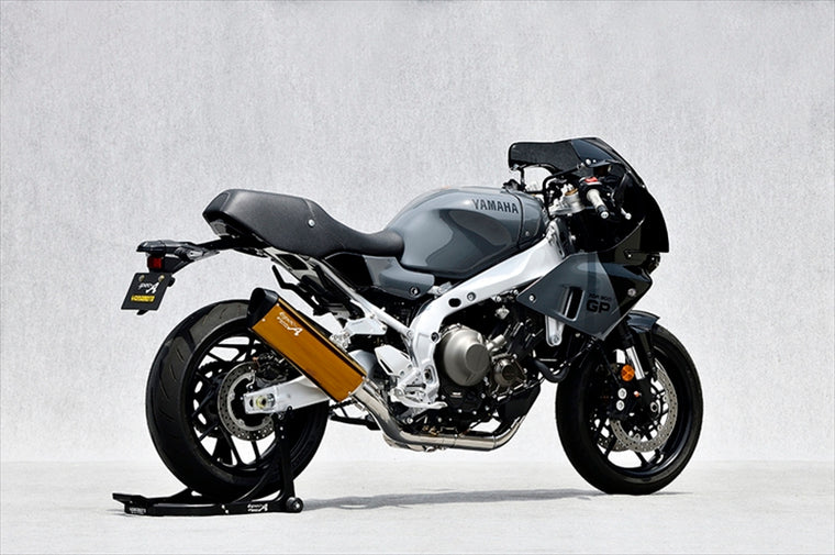 ヤマモトレーシング｜SPEC-A TI3-1 TYPE-SA ゴールド ブラックエンド XSR900GP 24-25｜20900-3SAGB