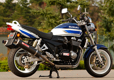 【ヤマモトレーシング】ヤマモト.R スリップオン カーボンサイレンサー2ホンダシ GSX1400 -04【カタログ品番：P026-3932】【メーカー品番：31400-02NCN】