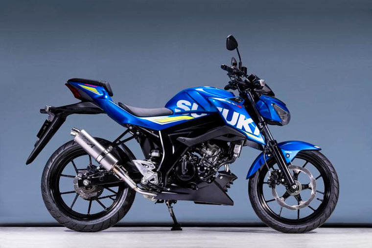 【ヤマモトレーシング】ヤマモト.R SPEC-A UP-TYPE チタン GSX-S R125 17-(CFA1)【カタログ品番：P091-9076】【メーカー品番：30125-71STC】