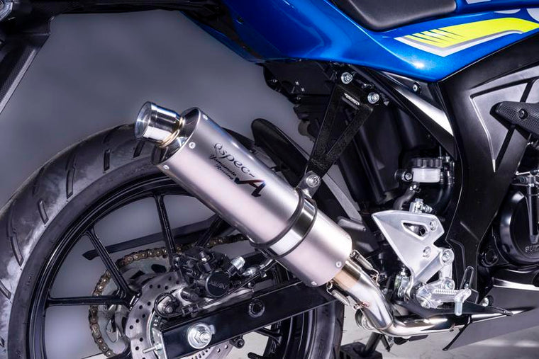 【ヤマモトレーシング】ヤマモト.R SPEC-A UP-TYPE チタン GSX-S R125 17-(CFA1)【カタログ品番：P091-9076】【メーカー品番：30125-71STC】