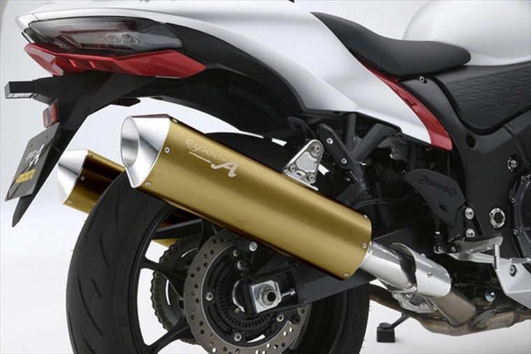 【ヤマモトレーシング】SPEC-A SLIP-ON TWIN オーバル ゴールド Hayabusa 21- 31301-02NOG