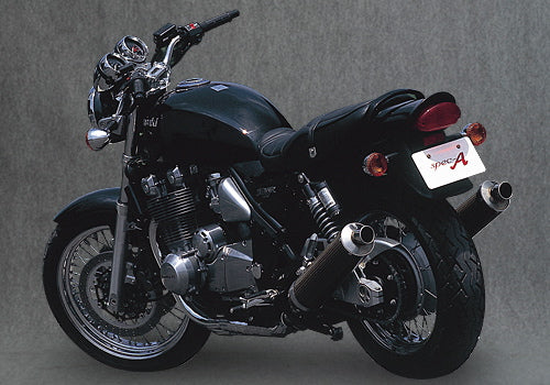 【ヤマモトレーシング】ヤマモト.R スリップオン チタンサイレンサー2ホンダシ ZEPHYR1100【カタログ品番：P026-4045】【メーカー品番：41101-02NTB】