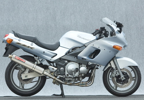 【ヤマモトレーシング】ヤマモト.R ステン カーボン4-2-1 キャタナシ Nガタ ZZR400 -05【カタログ品番：P026-4023】【メーカー品番：40403-21SCB】