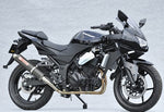 YAMAMOTOレーシング | ヤマモト.R ステン/2-1/カーボン UP レース NINJA250R 08-09 | 40251-61SCR