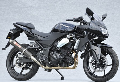 YAMAMOTOレーシング | ヤマモト.R ステン/2-1/カーボン UP レース NINJA250R 08-09 | 40251-61SCR