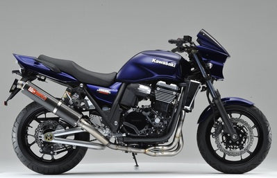 【ヤマモトレーシング】ヤマモト.R SPEC-A チタン 4-2-1 UP カーボン ZRX1200DAEG 09【カタログ品番：P042-2194】【メーカー品番：41202-21TCR】
