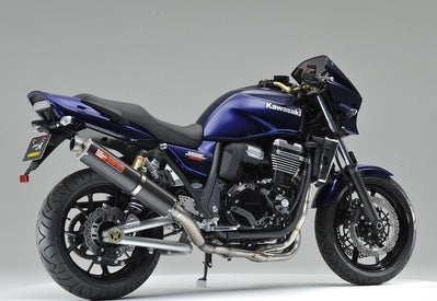 【ヤマモトレーシング】ヤマモト.R SPEC-A チタン 4-2-1 UP カーボン ZRX1200DAEG 09【カタログ品番：P042-2194】【メーカー品番：41202-21TCR】