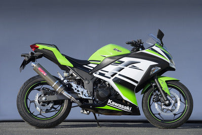 【ヤマモトレーシング】ヤマモト.R ステン スリップオン ケブラー Ninja250 13-【カタログ品番：P055-6992】【メーカー品番：40252-01NKB】