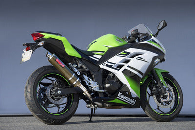 【ヤマモトレーシング】ヤマモト.R ステン スリップオン ケブラー Ninja250 13-【カタログ品番：P055-6992】【メーカー品番：40252-01NKB】