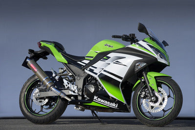 【ヤマモトレーシング】ヤマモト.R ステン スリップオン ケブラー Ninja250 13-【カタログ品番：P055-6992】【メーカー品番：40252-01NKB】