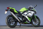 【ヤマモトレーシング】ヤマモト.R ステン スリップオン チタンサイレンサー Ninja250 13-【カタログ品番：P055-6989】【メーカー品番：40252-01NTB】