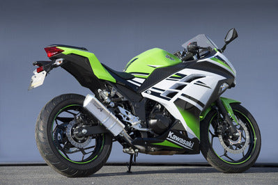 【ヤマモトレーシング】ヤマモト.R ステン スリップオン TYPE-S Ninja250 13-【カタログ品番：P055-6990】【メーカー品番：40252-01NSN】