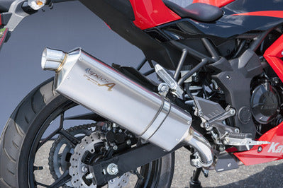 【ヤマモトレーシング】ヤマモト.R スリップオン TYPE-S Ninja250SL 15-【カタログ品番：P073-0590】【メーカー品番：40254-01NSN】