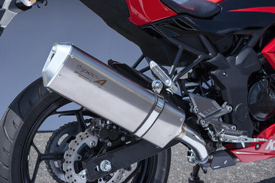 【ヤマモトレーシング】ヤマモト.R スリップオン TYPE-SA Ninja250SL 15-【カタログ品番：P073-0591】【メーカー品番：40254-01NSA】