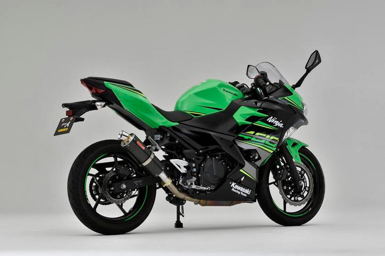 【ヤマモトレーシング】ヤマモト.R SPEC-A S O カーボン 認証 Ninja400 18-【カタログ品番：P095-6238】【メーカー品番：40406-01NCB】