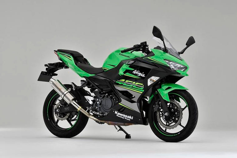 【ヤマモトレーシング】ヤマモト.R SPEC-A S O チタン 認証 Ninja400 18-【カタログ品番：P095-6237】【メーカー品番：40406-01NTB】