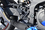 【ヤマモトレーシング】ステップキット ZX-25R/ZX-4R ブラック 00024-03
