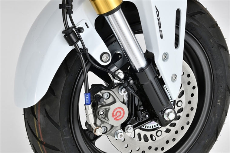 ジークラフト｜フロントブレーキホース ブレンボ2P用 GROM(JC92)｜32422