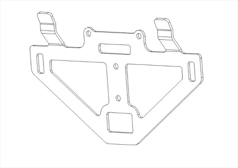 【ジークラフト】G-クラフト サドルバッグステー 単品 CT125（JA55） 32622