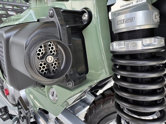 ジークラフト|エアフィルターアダプター マットブラック CT125(JA55/JA65)|32645