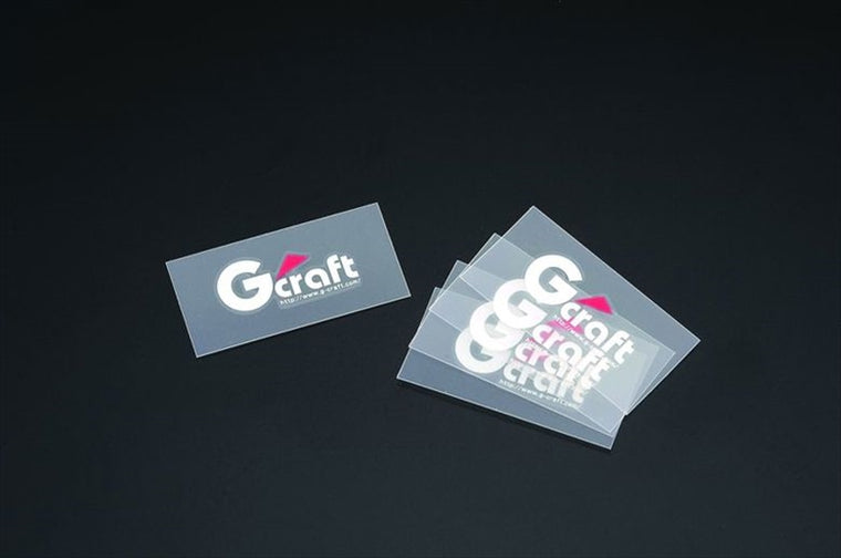 【ジークラフト】G-クラフト ステッカー ホワイト【カタログ品番：P029-8497】【メーカー品番：39353】