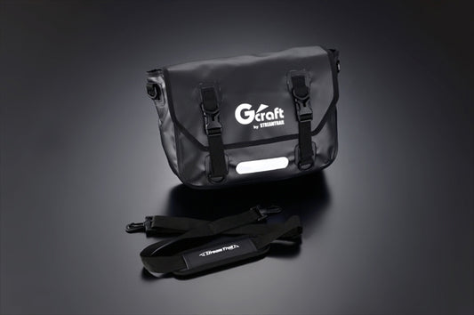 ジークラフト｜GcraftxSTREAM TRAIL サドルバッグ ブラック 汎用 ターポリン｜39439