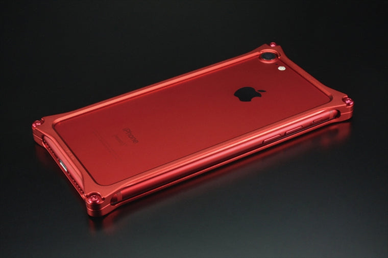 【ギルドデザイン】ソリッドバンパー MAT RED       iPhone8/7 GI-402MR 42464