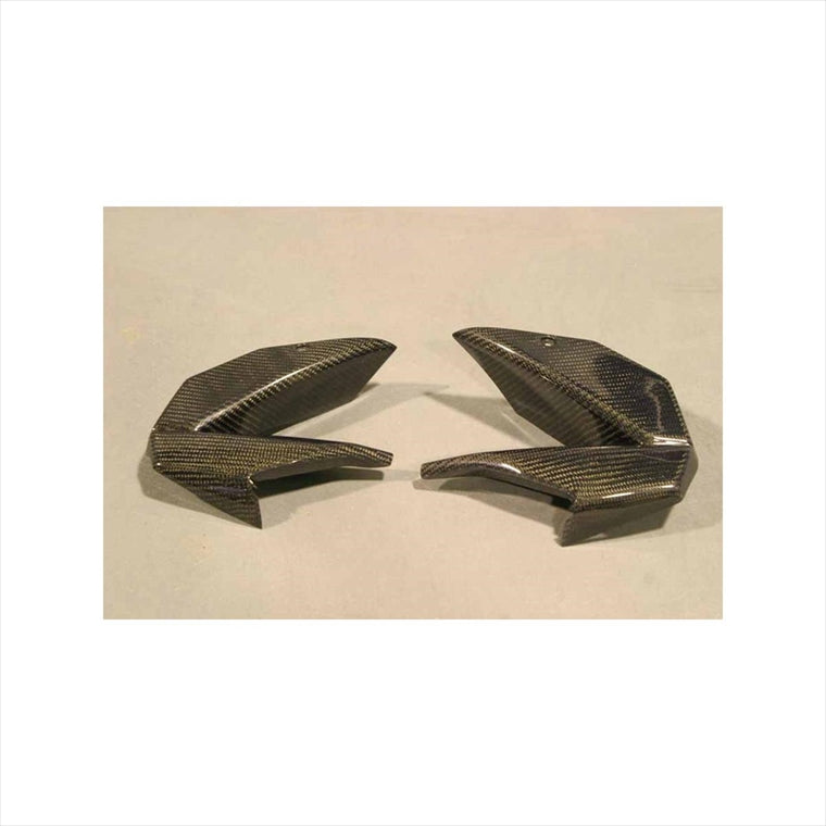 エーテック｜サイドダクト(左右セット)FRP黒 ｜K01621-B