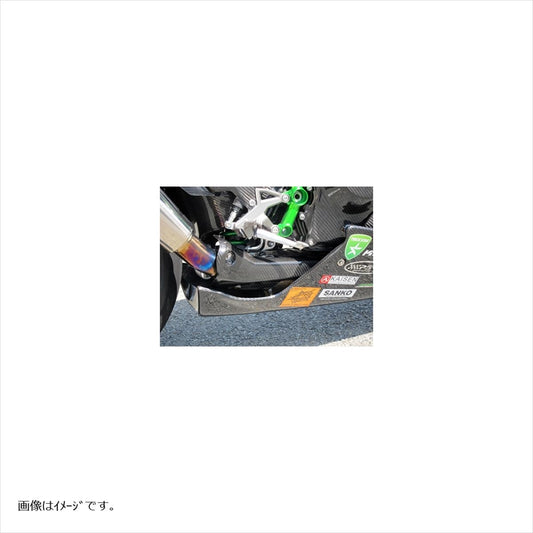 エーテック｜マフラーヒートガード(クリア塗装)DC ｜K80375