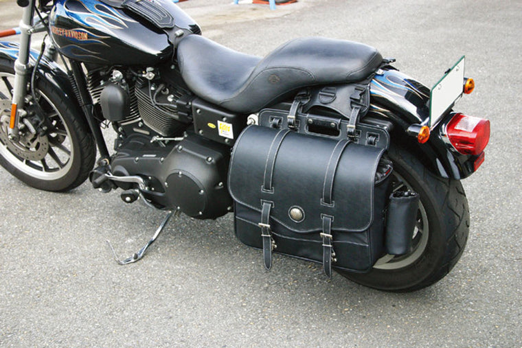 【デグナー】デグナー ナイロンサドルバッグボトルホルダー付 BK NB-10