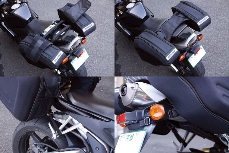 【デグナー】デグナー スポーツダブルバッグ ガンメタリックパイピング【カタログ品番：P039-7980】【メーカー品番：NB-37】