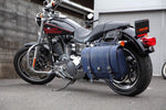 【デグナー】デグナー クロコエンボスサドルバッグ SB-48CR BL【カタログ品番：P075-3901】【メーカー品番：SB-48CR】