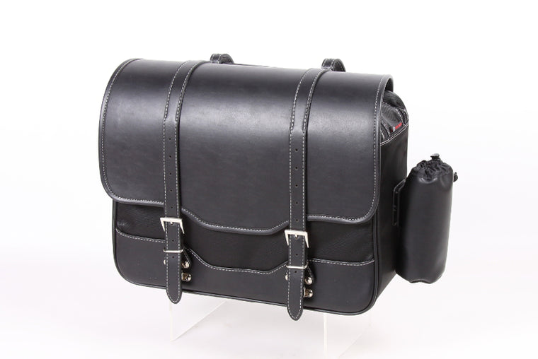 【デグナー】デグナー 防水ナイロンサドルバッグ BLACK【カタログ品番：P083-6381】【メーカー品番：NB-159WP】