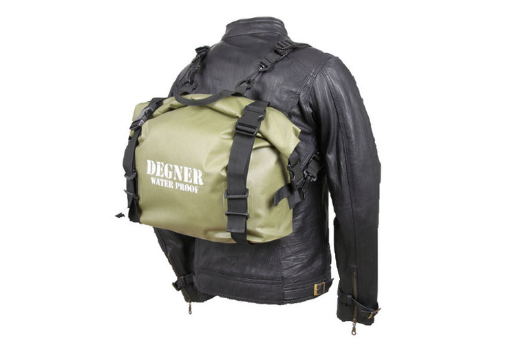 【デグナー】デグナー 防水サイドバッグ ブラック【カタログ品番：P091-4517】【メーカー品番：NB-148】