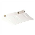 ライズ｜バイザー TRIPLE CROSS WHITE｜4527625125186