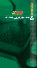 CARBONE LORRAINE(カーボンロレーヌ)｜ブレーキパッド 1076-X57｜CL1076-X55(X59)