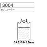 CARBONE LORRAINE(カーボンロレーヌ)｜ブレーキパッド SC 3004-SC ｜CL3004-SC
