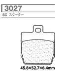 CARBONE LORRAINE(カーボンロレーヌ)｜ブレーキパッド SC 3027-SC ｜CL3027-SC