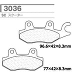 CARBONE LORRAINE(カーボンロレーヌ)｜ブレーキパッド SC 3036-SC ｜CL3036-SC