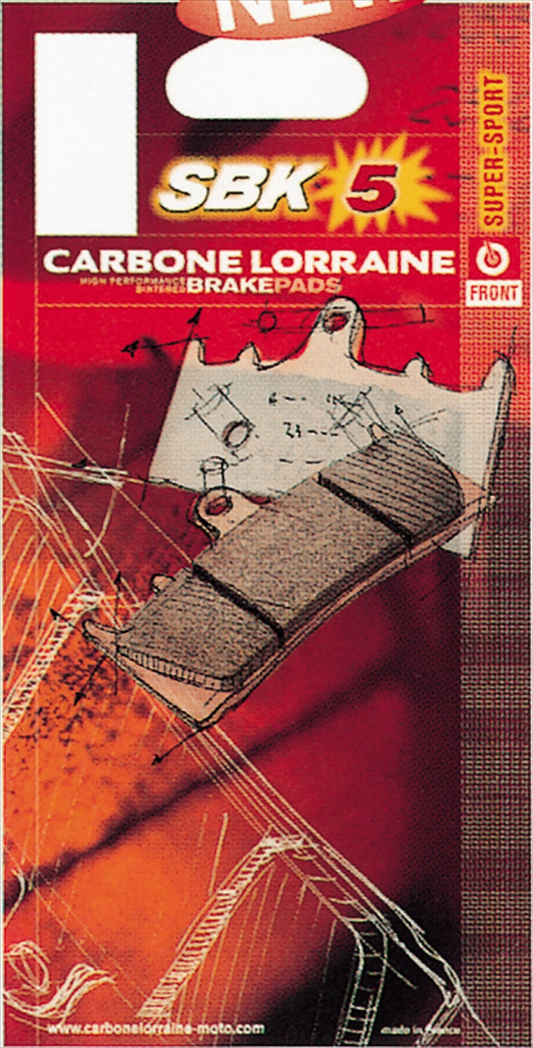 CARBONE LORRAINE(カーボンロレーヌ)｜ブレーキパッド 1180-SBK5｜CL1180-SBK (XBK5)